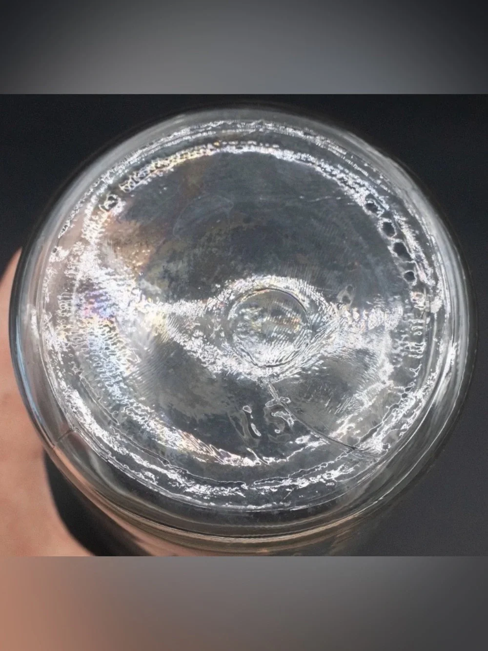 Vintage Kerr Wide Mouth Clear Glass Mason Jars Quart Vintage Canning Jars